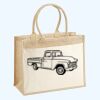 Cotton Pocket Jute Shopper Thumbnail