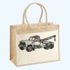 Cotton Pocket Jute Shopper Thumbnail