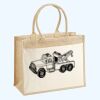 Cotton Pocket Jute Shopper Thumbnail
