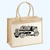 Cotton Pocket Jute Shopper Thumbnail