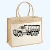 Cotton Pocket Jute Shopper Thumbnail