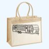 Cotton Pocket Jute Shopper Thumbnail