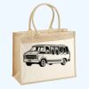 Cotton Pocket Jute Shopper Thumbnail