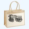 Cotton Pocket Jute Shopper Thumbnail