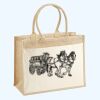 Cotton Pocket Jute Shopper Thumbnail