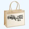 Cotton Pocket Jute Shopper Thumbnail