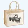 Cotton Pocket Jute Shopper Thumbnail