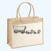Cotton Pocket Jute Shopper Thumbnail