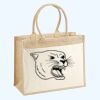 Cotton Pocket Jute Shopper Thumbnail