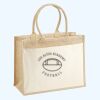 Cotton Pocket Jute Shopper Thumbnail