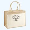 Cotton Pocket Jute Shopper Thumbnail
