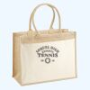 Cotton Pocket Jute Shopper Thumbnail