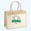 Cotton Pocket Jute Shopper Thumbnail
