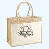 Cotton Pocket Jute Shopper Thumbnail