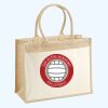 Cotton Pocket Jute Shopper Thumbnail
