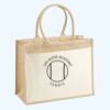 Cotton Pocket Jute Shopper Thumbnail