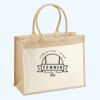 Cotton Pocket Jute Shopper Thumbnail