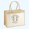 Cotton Pocket Jute Shopper Thumbnail