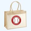 Cotton Pocket Jute Shopper Thumbnail
