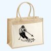 Cotton Pocket Jute Shopper Thumbnail