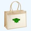 Cotton Pocket Jute Shopper Thumbnail