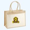 Cotton Pocket Jute Shopper Thumbnail