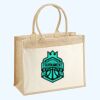 Cotton Pocket Jute Shopper Thumbnail