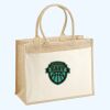 Cotton Pocket Jute Shopper Thumbnail