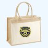 Cotton Pocket Jute Shopper Thumbnail