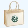 Cotton Pocket Jute Shopper Thumbnail