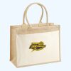 Cotton Pocket Jute Shopper Thumbnail