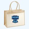 Cotton Pocket Jute Shopper Thumbnail
