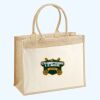 Cotton Pocket Jute Shopper Thumbnail
