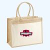 Cotton Pocket Jute Shopper Thumbnail