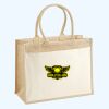 Cotton Pocket Jute Shopper Thumbnail