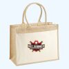 Cotton Pocket Jute Shopper Thumbnail