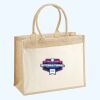 Cotton Pocket Jute Shopper Thumbnail