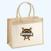 Cotton Pocket Jute Shopper Thumbnail