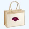 Cotton Pocket Jute Shopper Thumbnail