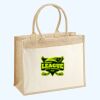 Cotton Pocket Jute Shopper Thumbnail