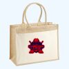 Cotton Pocket Jute Shopper Thumbnail