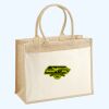 Cotton Pocket Jute Shopper Thumbnail