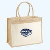 Cotton Pocket Jute Shopper Thumbnail