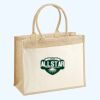 Cotton Pocket Jute Shopper Thumbnail