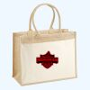 Cotton Pocket Jute Shopper Thumbnail