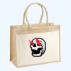 Cotton Pocket Jute Shopper Thumbnail