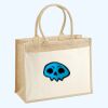 Cotton Pocket Jute Shopper Thumbnail