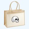 Cotton Pocket Jute Shopper Thumbnail
