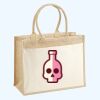 Cotton Pocket Jute Shopper Thumbnail