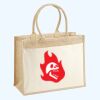 Cotton Pocket Jute Shopper Thumbnail